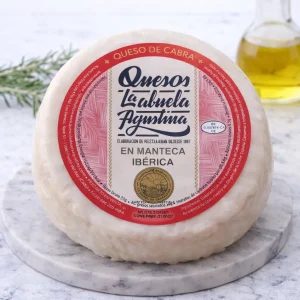 Queso De Cabra En Manteca Iberica Imagen